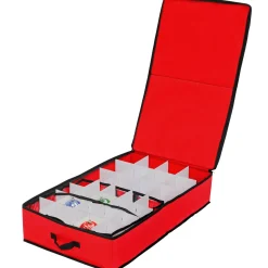 National Tree Company Ornament Storage>18" Ornaments Storage Bag With Removable Cardboard