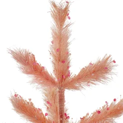 Northlight Pink Trees>2.5' Pastel Peach Sisal Pine Artificial Easter Tree