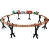 Trains*Northlight 36 Pc Battery Operated Lighted And Animated Train Set With Raised Track And Sound