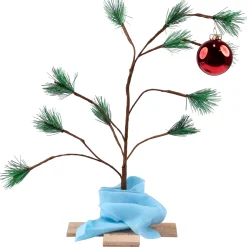Northlight 2.5 Feet Tall And Smaller>24" Peanuts The Original Charlie Brown Christmas Tree - Unlit