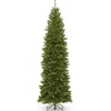 National Tree Company 9 And 9.5 Feet Tall>9' Pencil North Valley Spruce Slim Artificial Christmas Tree, Unlit