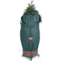 Tree Storage*Tree Keeper 80" Pine Green Large Girth Upright Christmas Tree Storage Bag With Rolling Tree Stand