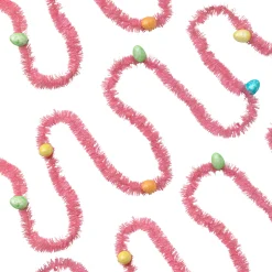 Northlight 25' Pink And Yellow Garland With Easter Eggs - Unlit