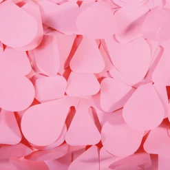 Showdown Displays 15' Pink Contemporary Floral Sheeting Party Streamers