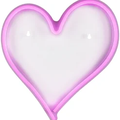Northlight 13.5" Pink Heart Led Neon Style Valentine's Day Wall Sign