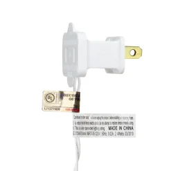 HUB 50 Pink Led Wide Angle Commercial Grade Christmas String Lights - 24.5 Ft White Wire