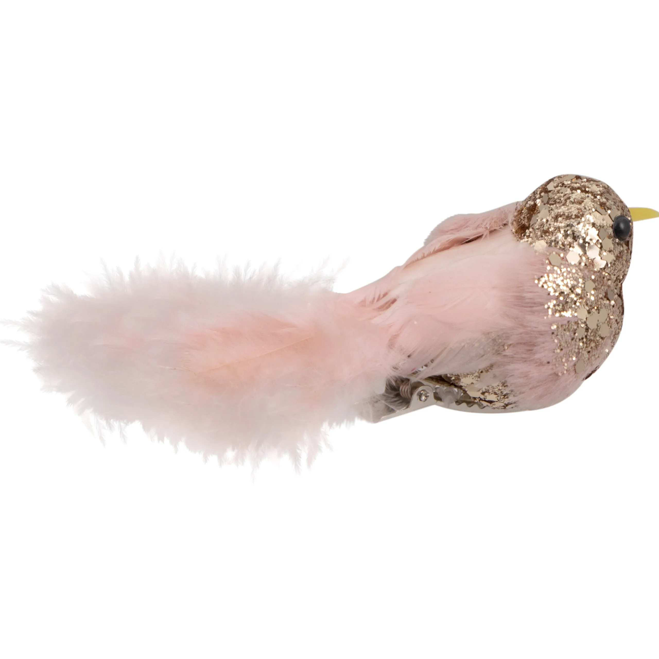Northlight Animals>4" Pink Sequin Clip On Bird Christmas Ornament