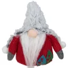 Northlight Fantasy & Sci Fi>6" Plush Red And Gray Stuffed Christmas Gnome