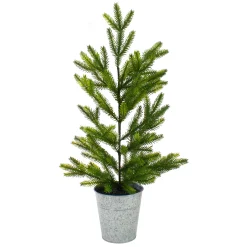 Northlight Potted Trees>2' Potted Pine Medium Artificial Christmas Tree – Unlit