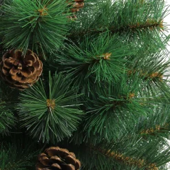 Northlight 3 And 3.5 Feet Tall>3' Potted Royal Oregon Pine Burlap Base Full Artificial Christmas Tree - Unlit