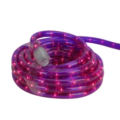 Northlight 18' Pre Lit Purple Incandescent Outdoor Christmas Rope Lights