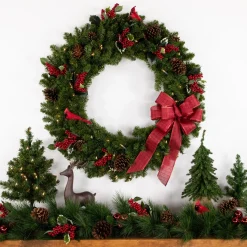 Pre-Lit Wreaths*Northlight 36