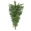 Pre-Lit Teardrops*Northlight 30" Pre-Lit Canadian Pine Artificial Christmas Teardrop Door Swag - Clear Lights