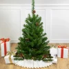 Northlight 3 And 3.5 Feet Tall>3' Pre-Lit Canadian Pine With Pine Cones Artificial Christmas Tree - Clear Lights