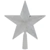 Star Tree Toppers*Northlight 8" Pre-Lit Clear Crystal Star Christmas Tree Topper - Clear Led Lights