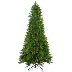 Northlight 10 To 14 Feet Tall>10' Pre-Lit Everett Pine Slim Artificial Christmas Tree, Clear Lights