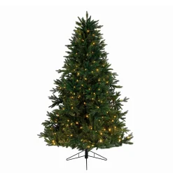 Kaemingk 9 And 9.5 Feet Tall>9' Pre-Lit Full Everlands Skandia Fir Artificial Christmas Tree - Warm Clear Led Lights
