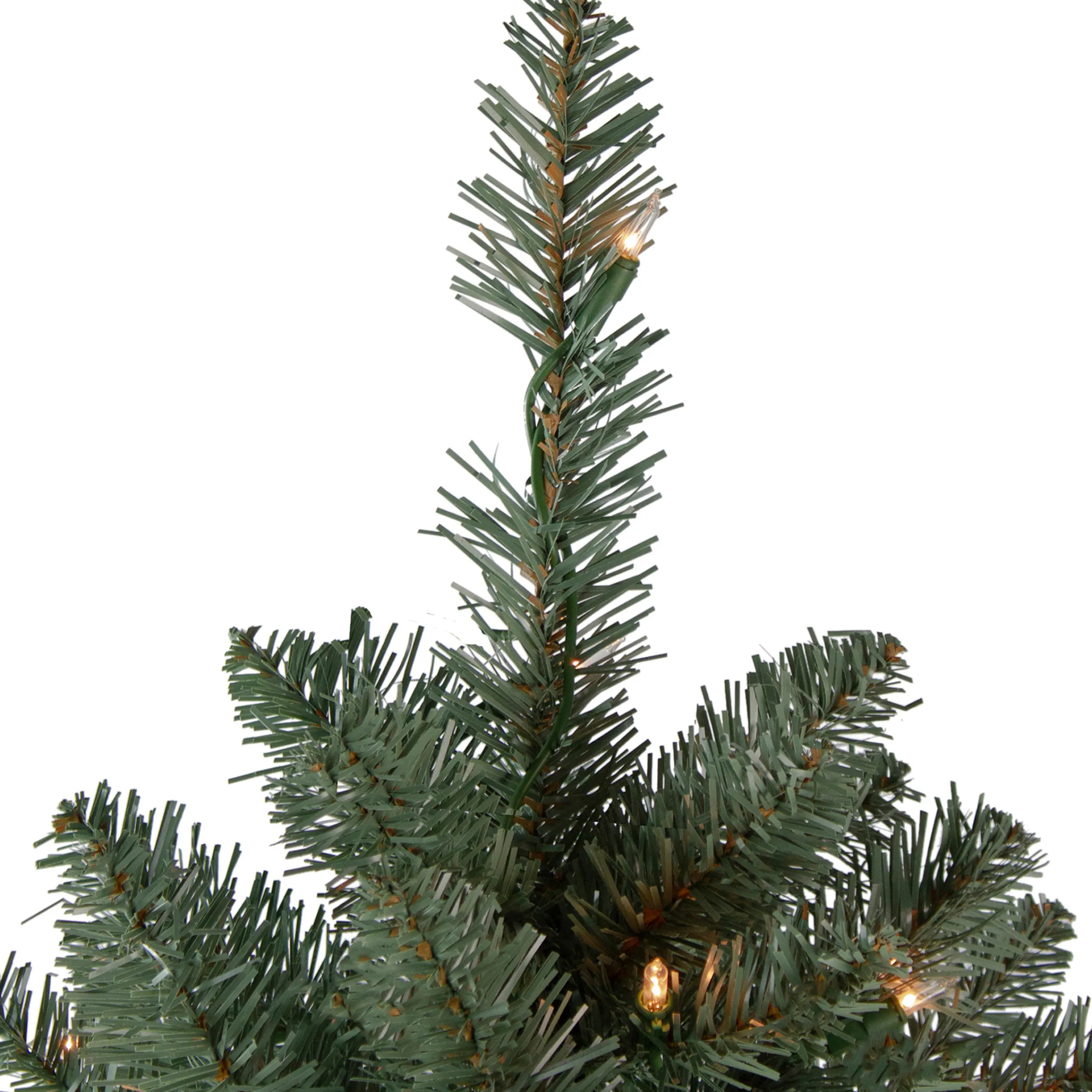 Northlight 4 And 4.5 Feet Tall>4.5' Pre-Lit Full Fairbanks Alpine Artificial Christmas Tree - Clear Lights