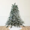 Northlight 9 And 9.5 Feet Tall>9' Pre-Lit Full Frosted Butte Fir Artificial Christmas Tree - Clear Lights