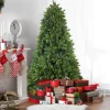 Northlight 7 And 7.5 Feet Tall>7.5' Pre-Lit Full Gunnison Pine Artificial Christmas Tree - Warm White Led Lights