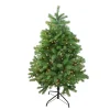 Northlight 4 And 4.5 Feet Tall>4' Pre-Lit Full Noble Fir Artificial Christmas Tree - Clear Lights