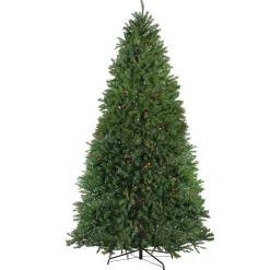 Northlight 9 And 9.5 Feet Tall>9' Pre-Lit Full Northern Pine Artificial Christmas Tree - Multicolor Lights