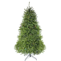Northlight Pre-Lit Traditional Trees>12' Pre-Lit Full Northern Pine Artificial Christmas Tree, Multi-Color Led Lights