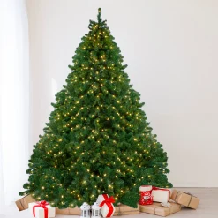 Northlight 9 And 9.5 Feet Tall>9' Pre-Lit Full Olympia Pine Artificial Christmas Tree - Warm White Lights