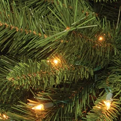 National Tree Company Pre-Lit Traditional Trees>6' Pre-Lit Full Winchester Pine Artificial Christmas Tree, Clear Lights