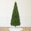 Northlight Pre-Lit Traditional Trees>15' Pre-Lit Genoa Fraser Fir Slim Artificial Christmas Tree, Clear Lights