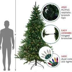 Northlight Pre-Lit Traditional Trees><noscript><img width=