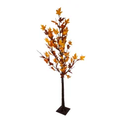 Northlight 6' Pre-Lit Led Brown Maple Artificial Christmas Tree- Clear Lights