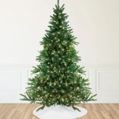 Northlight 10 To 14 Feet Tall>12' Pre-Lit Led Instant Connect Noble Fir Artificial Christmas Tree - Dual Lights