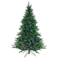 Northlight 10 To 14 Feet Tall>12' Pre-Lit Led Instant Connect Noble Fir Artificial Christmas Tree - Dual Lights