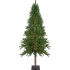 Northlight 7 And 7.5 Feet Tall>7' Pre-Lit Medium Alpine Artificial Christmas Tree, Clear Lights