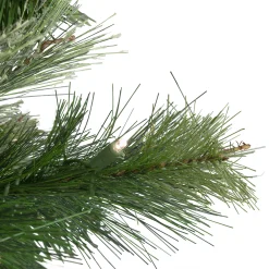 Northlight 7 And 7.5 Feet Tall>7.5' Pre-Lit Medium Ashcroft Cashmere Pine Artificial Christmas Tree - Warm White Led Lights