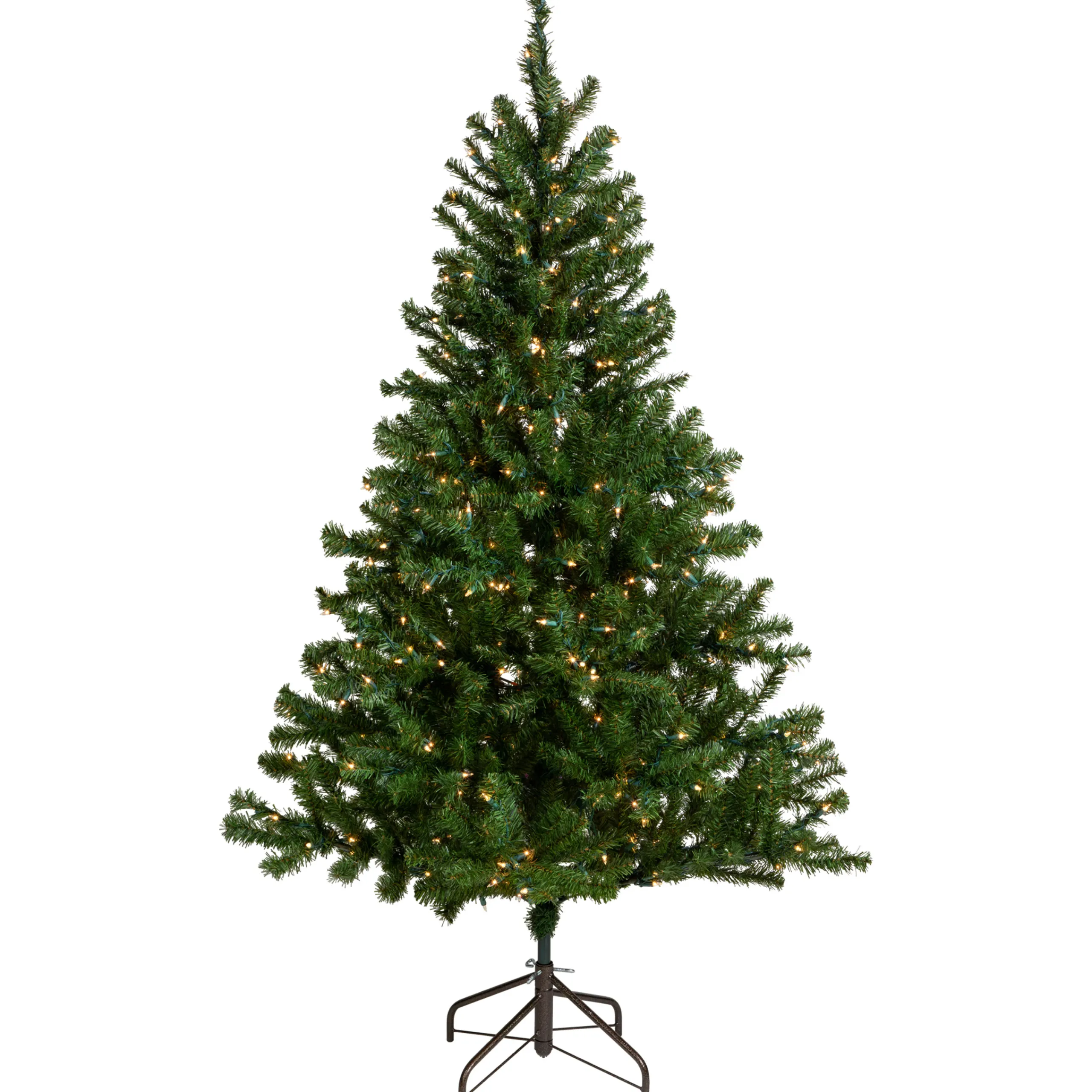 Northlight 6 And 6.5 Feet Tall>6' Pre-Lit Medium Balsam Pine Artificial Christmas Tree, Clear Lights