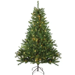 Northlight 8 And 8.5 Feet Tall>8' Pre-Lit Medium Canadian Pine Artificial Christmas Tree - Candlelight Led Lights