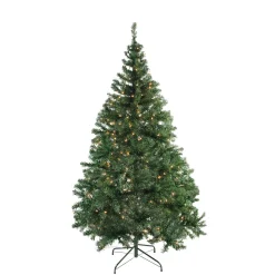 Northlight 6 And 6.5 Feet Tall>6.5' Pre-Lit Medium Niagara Pine Artificial Christmas Tree - Clear Lights