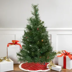 Northlight 2.5 Feet Tall And Smaller>2' Pre-Lit Medium Royal Pine Artificial Christmas Tree - Multicolor Lights