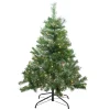 Northlight 4 And 4.5 Feet Tall>4' Pre-Lit Mixed Cashmere Pine Medium Artificial Christmas Tree - Clear Lights