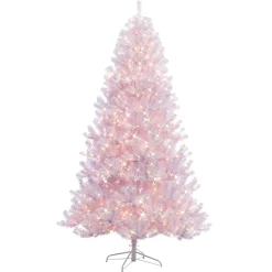 CC Christmas Decor Pre-Lit Traditional Trees>6.5' Pre-Lit Northern Fir Artificial Christmas Tree, Clear Lights