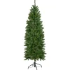 Northlight 7 And 7.5 Feet Tall>7.5' Pre-Lit Pencil White River Fir Artificial Christmas Tree - Clear Lights