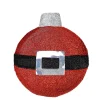 Northlight 17.25" Pre-Lit Santa's Belt Ball Ornament Christmas Decoration