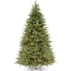National Tree Company 8 And 8.5 Feet Tall>9' Pre-Lit Slim Frasier Grande Artificial Christmas Tree, Clear Lights