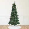 Northlight 9 And 9.5 Feet Tall>9' Pre-Lit Slim Pine Artificial Christmas Tree, Clear Lights