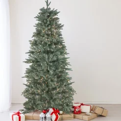 Northlight 10 To 14 Feet Tall>12' Pre-Lit Slim Washington Frasier Fir Artificial Christmas Tree - Clear Lights