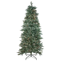 Northlight 9 And 9.5 Feet Tall>9' Pre-Lit Slim Washington Frasier Fir Artificial Christmas Tree, Clear Lights