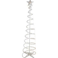 Northlight Spiral Trees>6' Pre-Lit Spiral Christmas Tree - Clear Lights