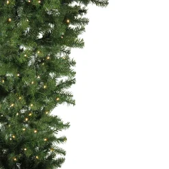 Northlight 6 And 6.5 Feet Tall>6.5' Pre-Lit Upside Down Spruce Artificial Christmas Tree - Warm White Led Lights